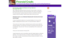 Desktop Screenshot of financialcrooks.com