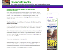 Tablet Screenshot of financialcrooks.com